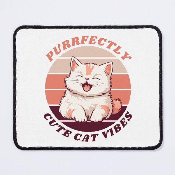 Item preview, Purrfectly Cute Cat Vibes. designed and sold by Haute-Modiste.