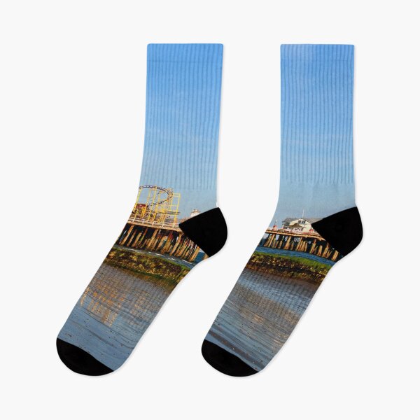 Item preview, Clacton On Sea Pier And Beach Essex UK designed and sold by AndyEvansPhotos.