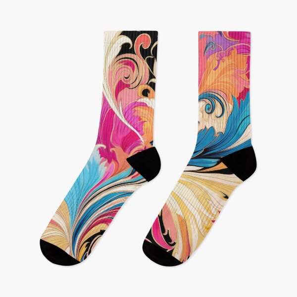 Item preview, Wild retro hippy pattern designed and sold by EmilyDayDreams.