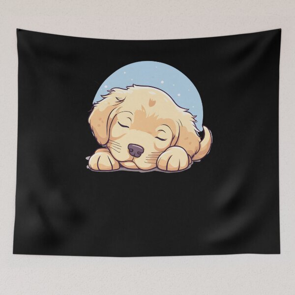 Item preview, Cozy Golden Retriever Rest designed and sold by Mechanical-Artt.