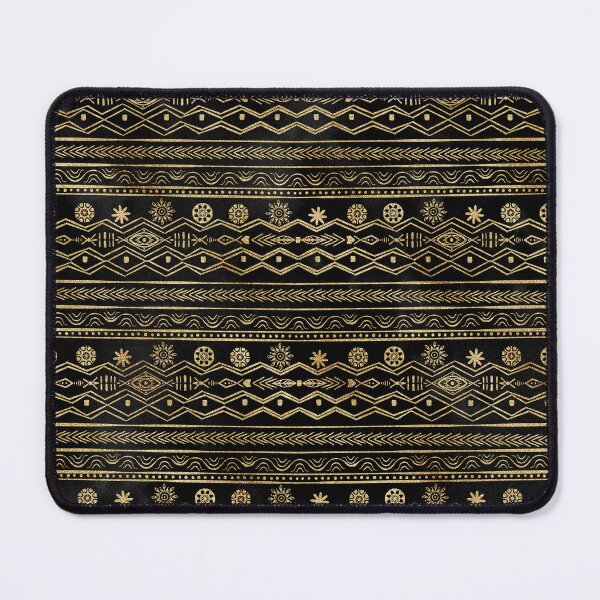 Item preview, Black Gold Geometric Aztec Tribal designed and sold by InovArtS.