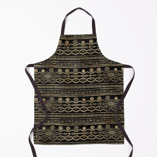 Item preview, Black Gold Geometric Aztec Tribal designed and sold by InovArtS.