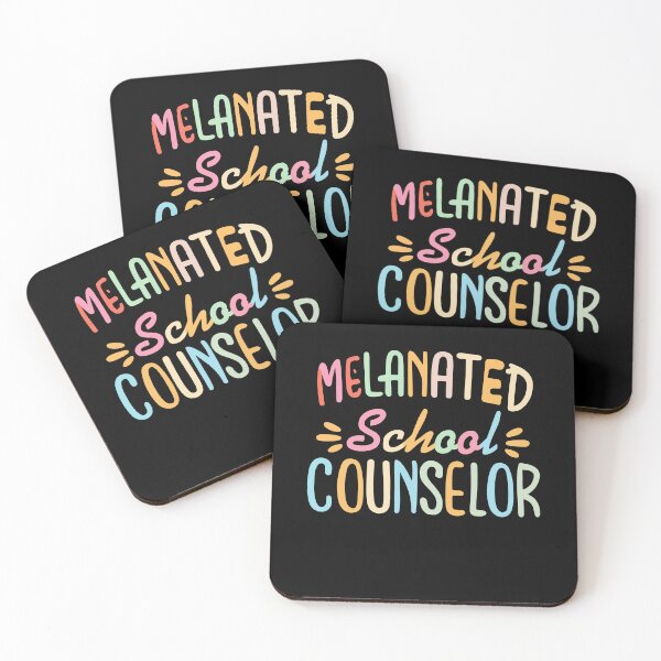 Item preview, Melanated School Counselor Black History Empowering Youth Gift designed and sold by TMelonShop.