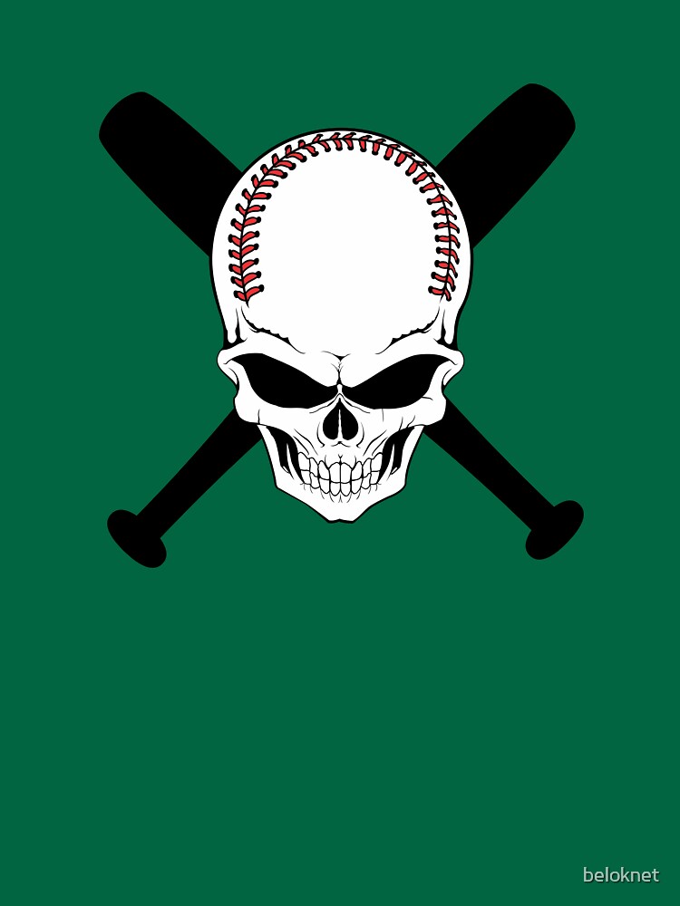 Baseball Jolly Roger by beloknet