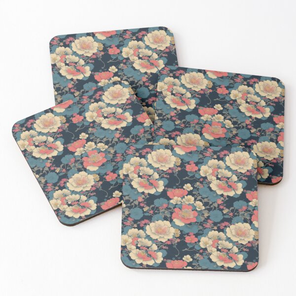 Item preview, Oriental flowers 83 designed and sold by DoodleLandShop.
