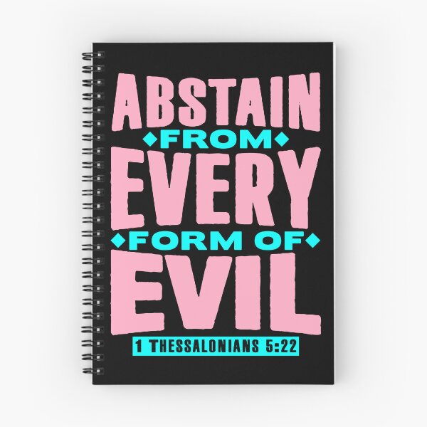 Item preview, 1 Thessalonians 5:22 Abstain From Every Form Of Evil designed and sold by plushism.