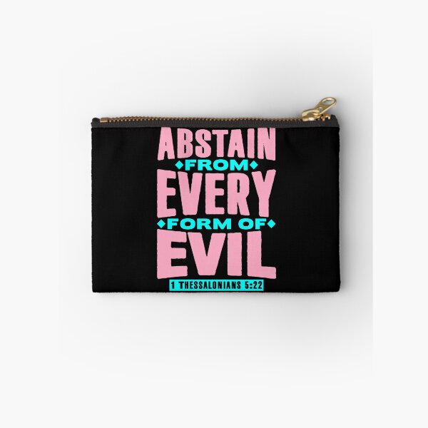 Item preview, 1 Thessalonians 5:22 Abstain From Every Form Of Evil designed and sold by plushism.