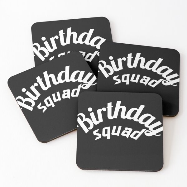 Item preview, Birthday Squad designed and sold by Kidadesigns.