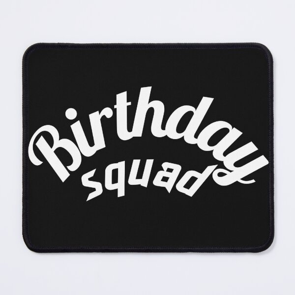 Item preview, Birthday Squad designed and sold by Kidadesigns.