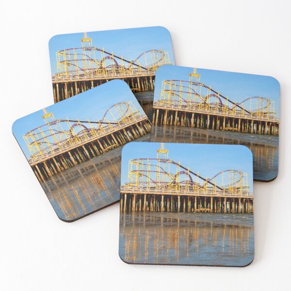 Item preview, Clacton On Sea Pier And Beach Essex UK designed and sold by AndyEvansPhotos.