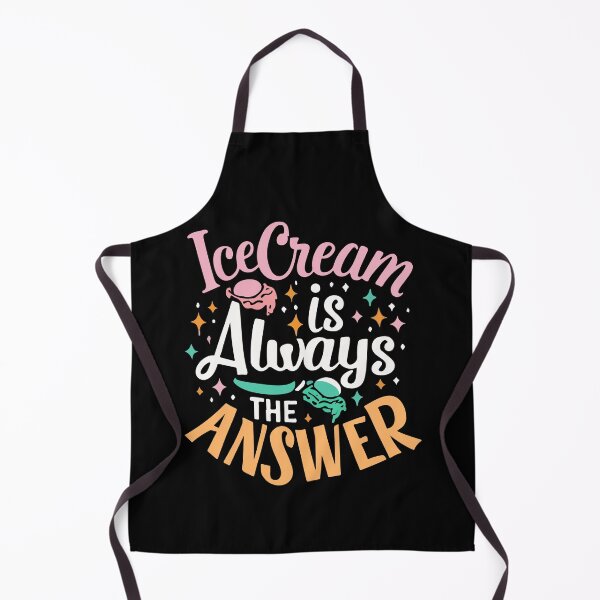 Item preview, Ice Cream Is Always The Answer Cool and tasty Scoop Fro Kids Gift designed and sold by TMelonShop.