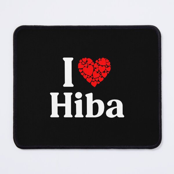 Item preview, Hiba Heart - I Love Hiba designed and sold by MiraclePitts.