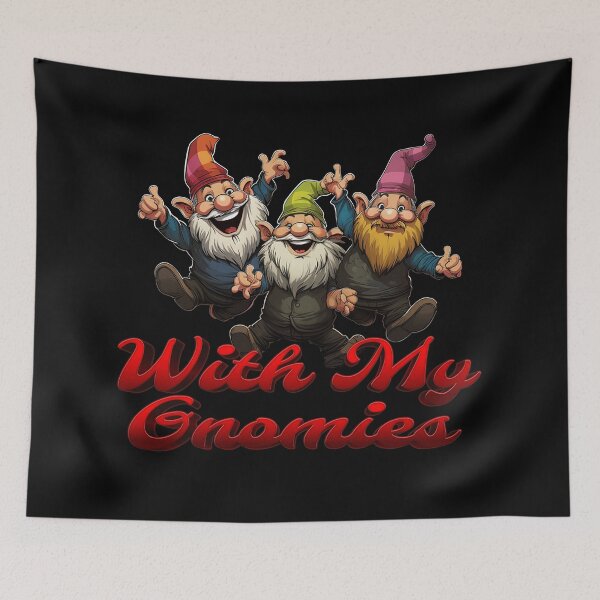 Item preview, Gnomie On My Block - Thankful For My Gnomies - Be Mine Gnomie - Hug Gnomies - Homie Gnomies - Shamrockin With My Gnomies - Drinking With My Gnomies - Hanging Out With My Gnomies - Little Gnomies designed and sold by JansenGS.