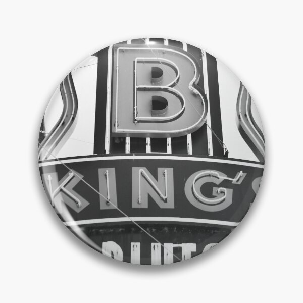 Item preview, BB Kings Blues Club Black And White designed and sold by LisaWootenPhoto.