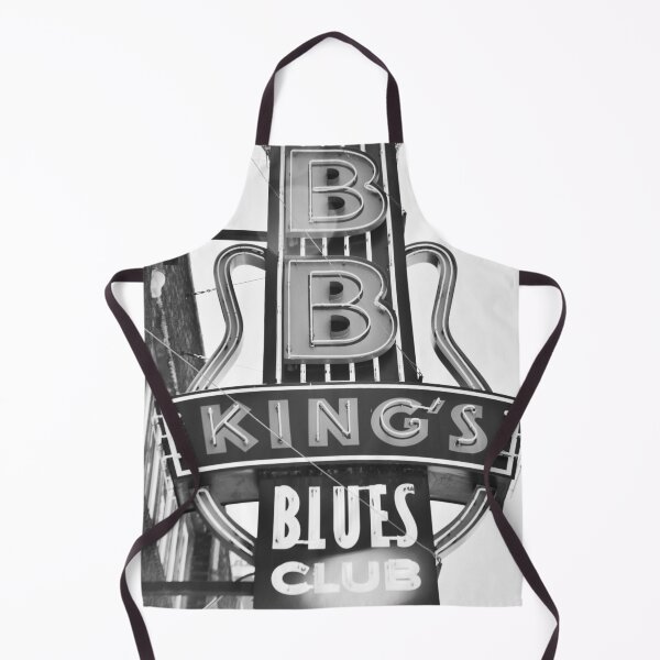 Item preview, BB Kings Blues Club Black And White designed and sold by LisaWootenPhoto.
