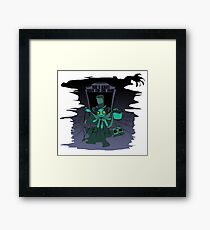 Grayson - Hatbox Squid Framed Print