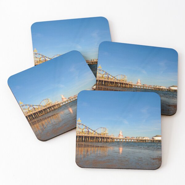 Item preview, Clacton On Sea Pier And Beach Essex UK designed and sold by AndyEvansPhotos.