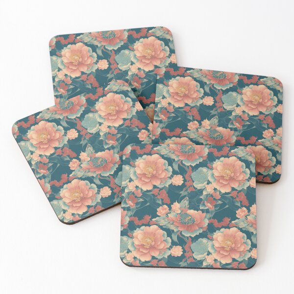Item preview, Oriental flowers 85 designed and sold by DoodleLandShop.