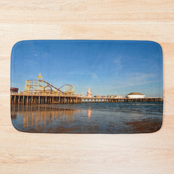 Item preview, Clacton On Sea Pier And Beach Essex UK designed and sold by AndyEvansPhotos.
