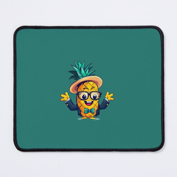 Item preview, Smiling Pineapple Sticker - Sweet and Cheerful designed and sold by shineslush.