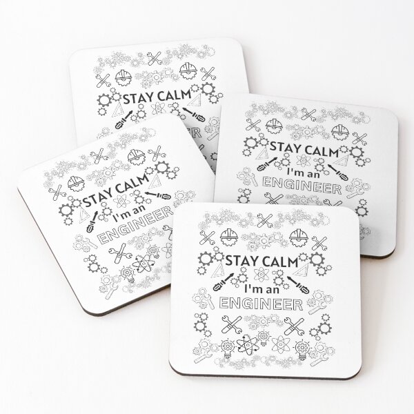Item preview, Stay Calm I'm an Engineer designed and sold by Designovas.