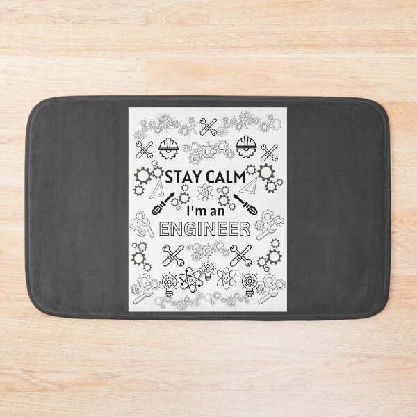Item preview, Stay Calm I'm an Engineer designed and sold by Designovas.
