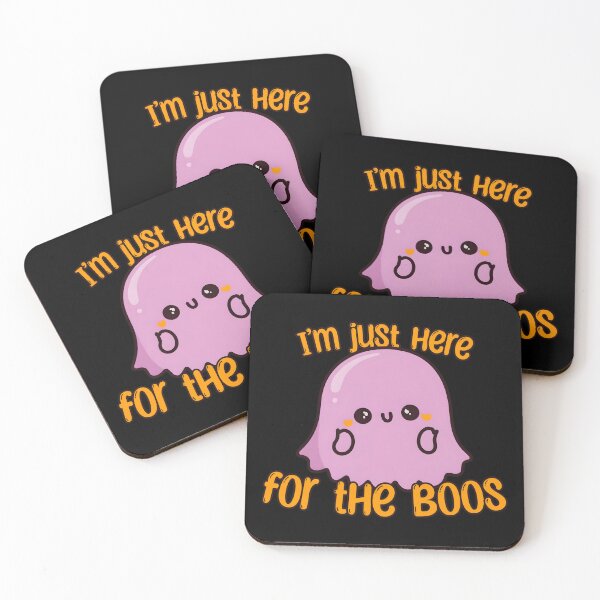 Item preview, Halloween Cute, Kawaii Halloween Pink Ghost designed and sold by DafraDesign.
