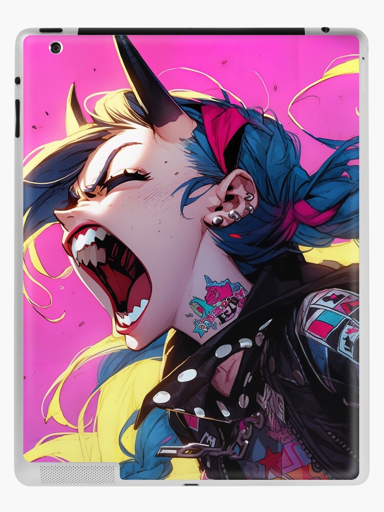 Cute Mischievous Little Demon Anime Girl  iPad Case & Skin for Sale by  bubblegoth