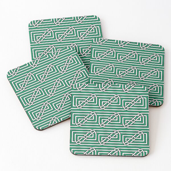 Item preview, Celtic Interwoven Rectangular Knot Pattern 2 designed and sold by taiche.