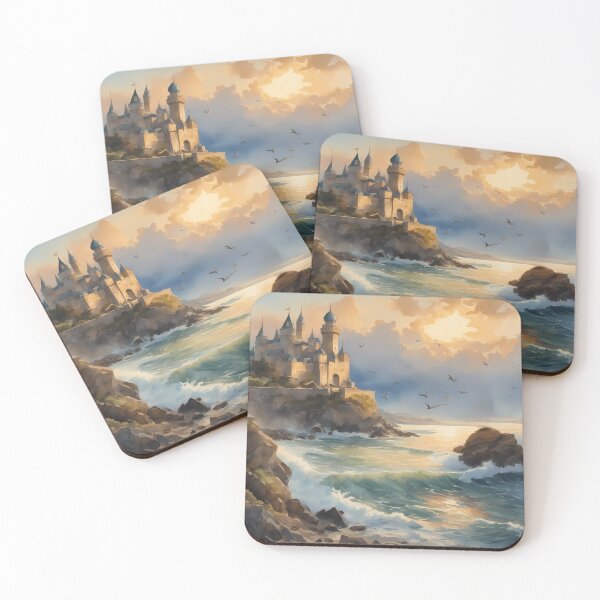 Item preview, Oceanfront Castle designed and sold by designsbyflo.