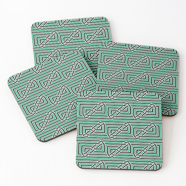 Item preview, Celtic Interwoven Rectangular Knot Pattern 3 designed and sold by taiche.