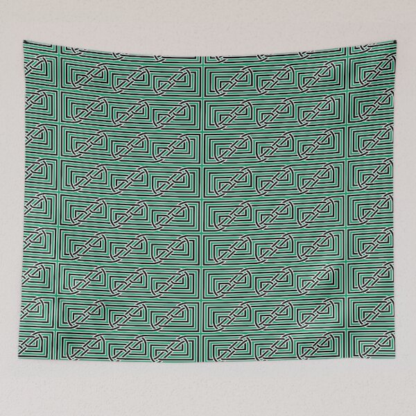 Item preview, Celtic Interwoven Rectangular Knot Pattern 3 designed and sold by taiche.