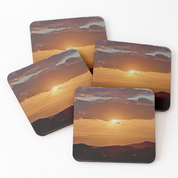 Item preview, The Sunset Over Lundy Island designed and sold by SolsticeMoonSP.