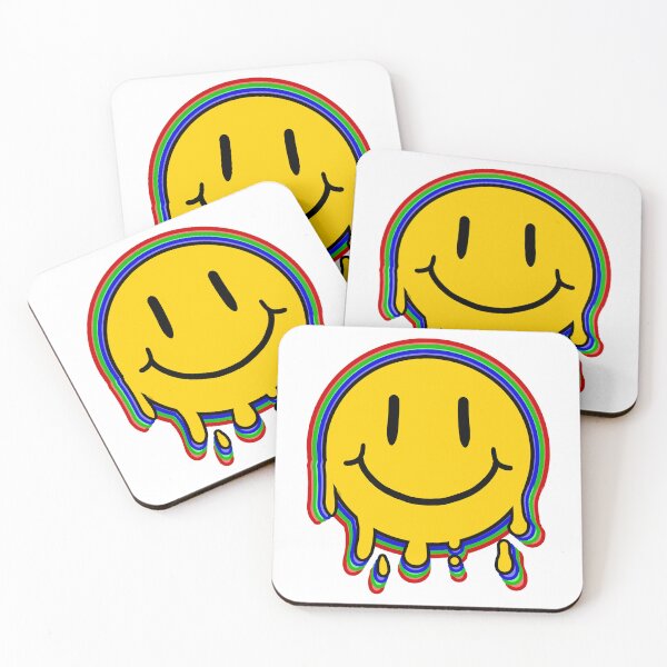 Item preview, happy smile melting emoji designed and sold by MonkiFlipp.