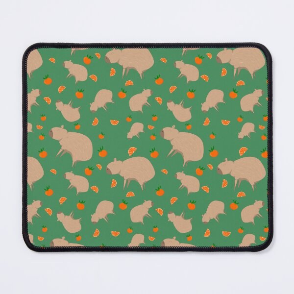 Item preview, Capybara orange design. Gifts for capybara lovers designed and sold by ChiknEmporium.
