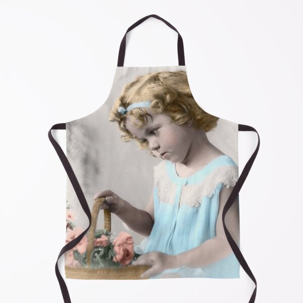 Item preview, Shirley Temple with Flowers designed and sold by Retro Salt.