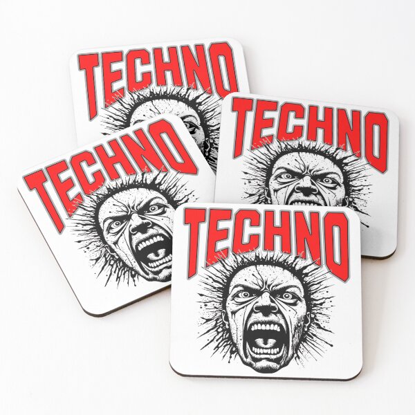 Item preview, Techno Scream Raw Power Screaming Face of Man Shouting Out Loud  designed and sold by mptshirtdesign.