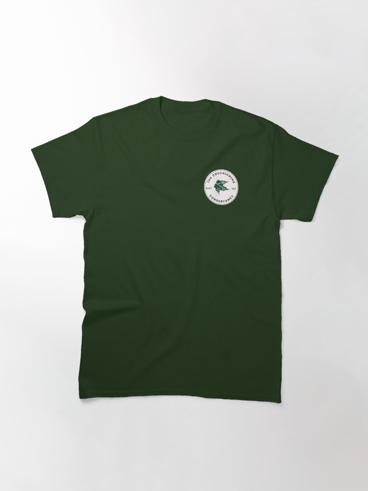 Thumbnail 2 of 7, Classic T-Shirt, Couchiching Conservancy White Circle Design (small) designed and sold by Couchiching Conservancy.