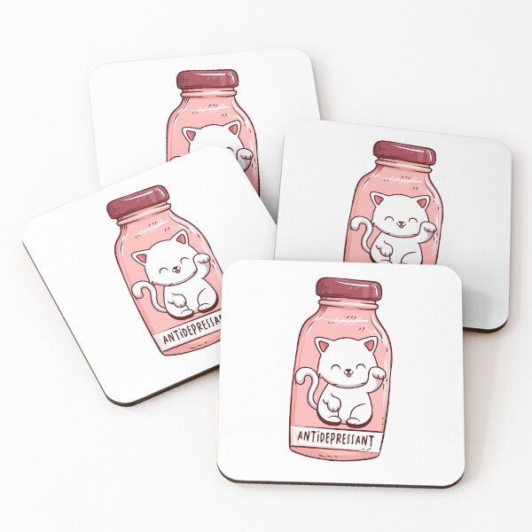 Item preview, Kitty Antidepressant Love Medicine designed and sold by Emmalouiss88.