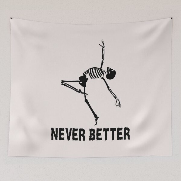 Item preview, Never better skeleton dancing ,halloween funny designed and sold by erozzz.