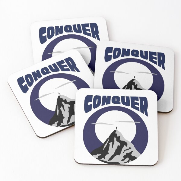 Item preview, CONQUER your challenges! designed and sold by OspreyElliott.