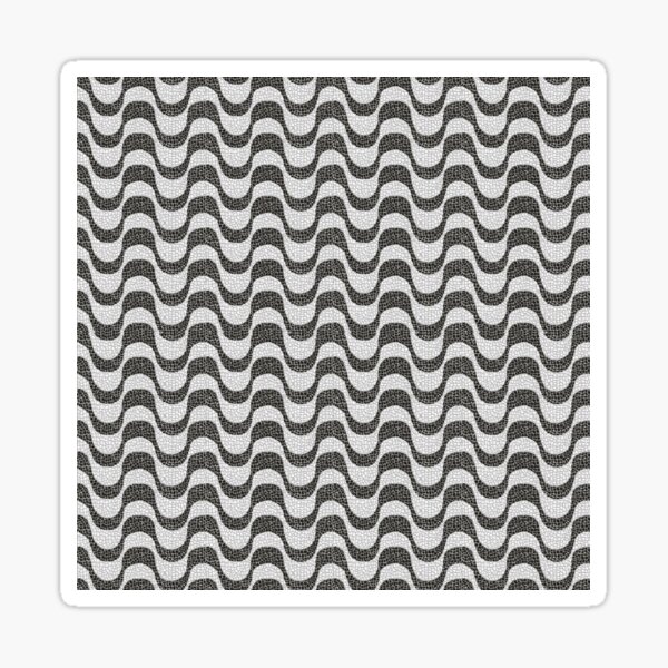 Item preview, Copacabana Beach Sidewalk Rio de Janeiro, Black and White Portuguese Waves Pattern designed and sold by dmr studio.