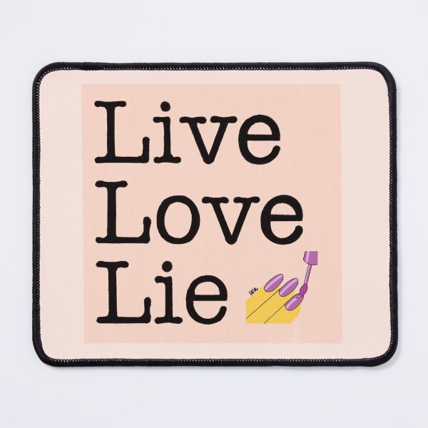 Item preview, Live Love Lie designed and sold by DEVL-ART.