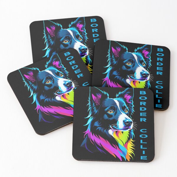 Item preview, Border Collie Head - Sylized Design designed and sold by Image-Caption.
