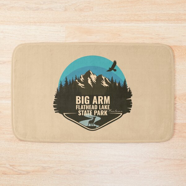 Artikelvorschau, Big Arm / Flathead Lake State Park Montana – MT-Abzeichen entworfen und verkauft von mountainfad.