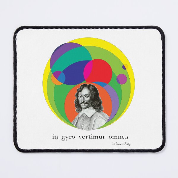 Item preview, William Lilly quote "in gyro vertimur omnes":  We all turn in circles designed and sold by mariahmcmo.