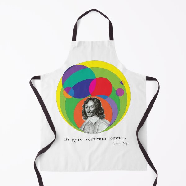 Item preview, William Lilly quote "in gyro vertimur omnes": We all turn in circles designed and sold by mariahmcmo.