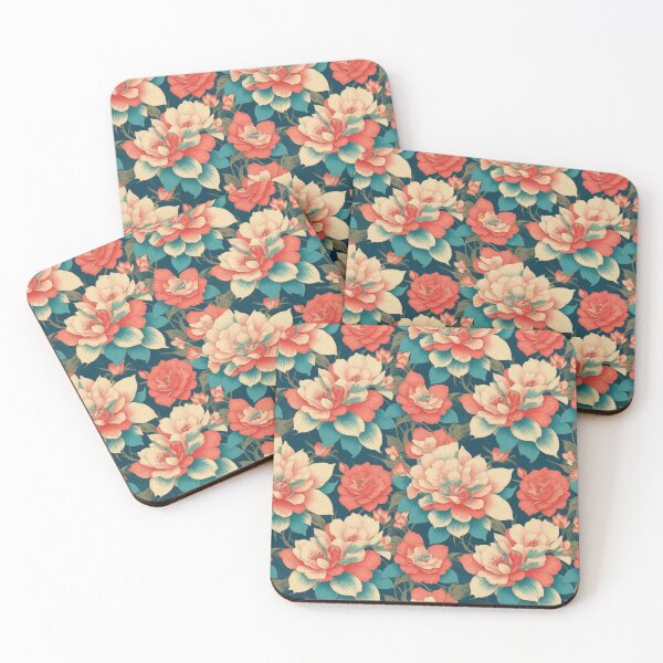 Item preview, Oriental flowers 89 designed and sold by DoodleLandShop.