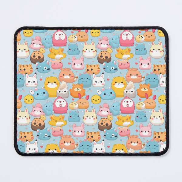 Item preview, Kawaii Animals Digital Paper 3 designed and sold by SeamlesslyStore.