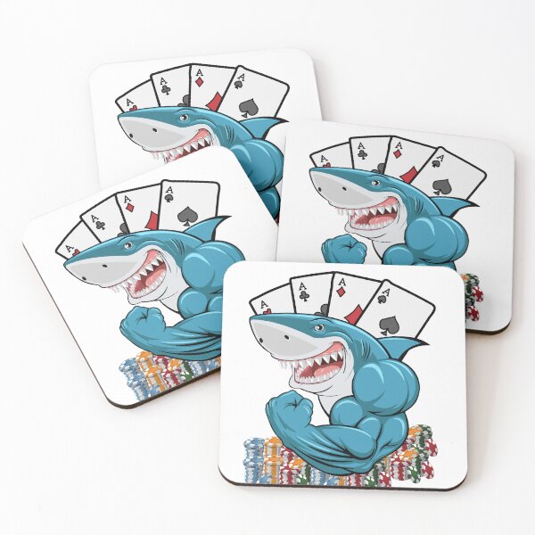 Item preview, Aggressive poker player - Shark designed and sold by ColorDesign38.